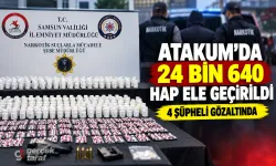 Samsun Atakum’da araç ve evlerden uyuşturucu çıktı