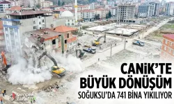 Samsun Canik'te kentsel dönüşüm, 741 bina yıkılıyor