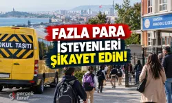 Samsun’da okul servis ücretlerini fazla isteyenleri şikayet edin!
