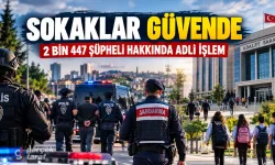 Türkiye Genelinde ‘Sokaklar Güvende’ Operasyonu Başlatıldı