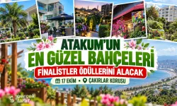 Samsun Atakum’da En Güzel Bahçe Yarışması finalistleri ödüllerini alacak