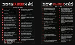 2026'nın En Atarlı 50 Sözü! Kısa, Ağır ve Kapak Laflar