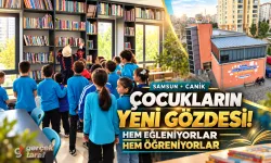 Samsun Canik'te çocukların yeni gözdesi