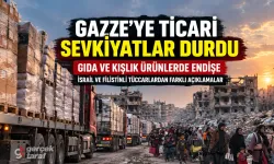 Gazze'ye ticari sevkiyatlar durdu: Gıda ve kışlık ürünlerde endişe