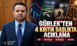 Akın Gürlek’ten Fon, Hakem, Kozinoğlu ve Nafaka Açıklaması