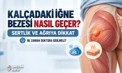 Kalçada iğne bezesi nasıl geçer?
