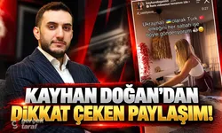 Kayhan Doğan'ın Ukraynalı kadın videosu paylaşımı dikkat çekti