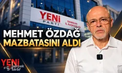 Mehmet Özdağ mazbatasını aldı, Samsun'da hedefini açıkladı