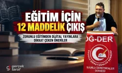 ÖĞ-DER’den eğitim için 12 maddelik çağrı