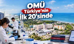 OMÜ Üniversitelerde Türkiye’nin İlk 20’sinde