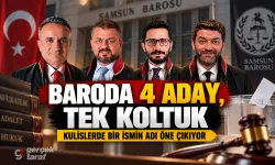 Samsun Barosu seçiminde 4 aday yarışacak: Kulislerde konuşulan o isim