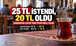 Samsun’da çaya zam geldi
