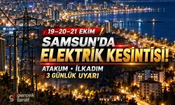 Samsun'da 19-20-21 Ekim elektrik kesintisi! Atakum ve İlkadım'da hangi mahallelerde elektrik kesilecek?