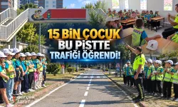 Samsun İlkadım Trafik Eğitim Pisti'nde Çocuklara Eğitim