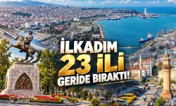 Samsun'un İlkadım İlçesi 23 İli Geride Bıraktı!