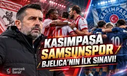 Kasımpaşa-Samsunspor maçı başladı!