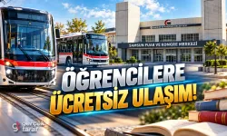 Samsun'da Öğrencilere 9 Gün Ücretsiz Tramvay ve Otobüs!