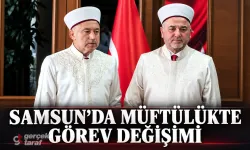 Samsun İl Müftüsü Hasan Güneş görevi törenle devraldı