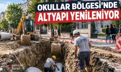Samsun İlkadım Okullar Bölgesi’nde altyapı yenileniyor