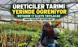 Samsun’da ROTARIM projesiyle üreticiler tarımsal tesisleri yerinde inceliyor