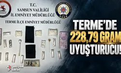 Samsun Terme'de uyuşturucu operasyonu! Evlerden para ve madde çıktı