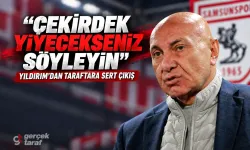 Yüksel Yıldırım taraftarlara neden tepki gösterdi? “Çekirdek yiyecekseniz söyleyin”
