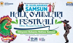 Samsun, 35. Uluslararası Halk Oyunları Festivali’ne Ev Sahipliği Yapıyor