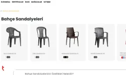 2025 Trendi Bahçe Sandalyesi Modelleri