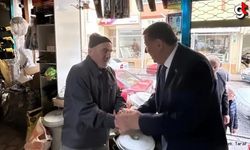 Havza Belediye Başkan Adayı İkiz esnaf ve mahalle ziyaretlerine devam ediyor