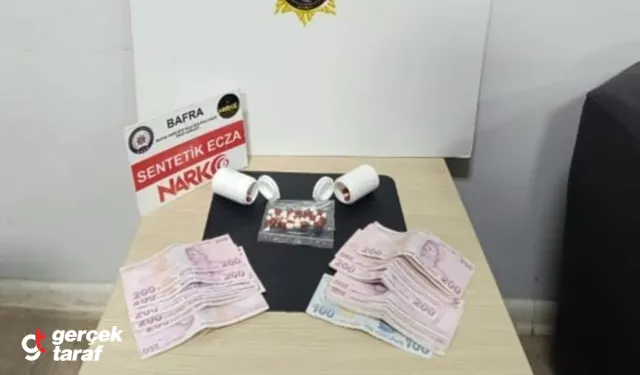 Samsun Bafra’da sentetik hap operasyonu: 1 kişi tutuklandı