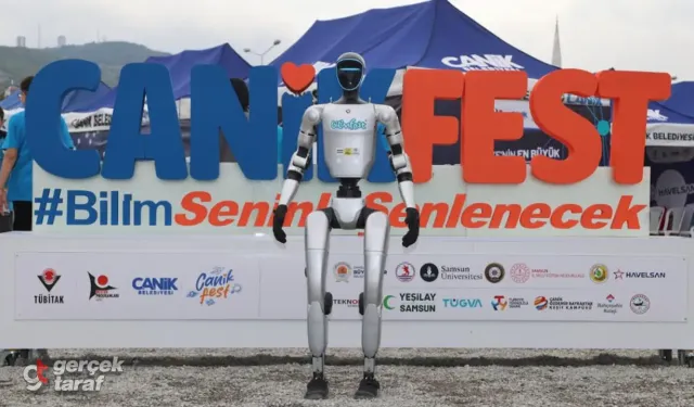 CANİKFEST’te gençler insansı robotlarla tanışıyor