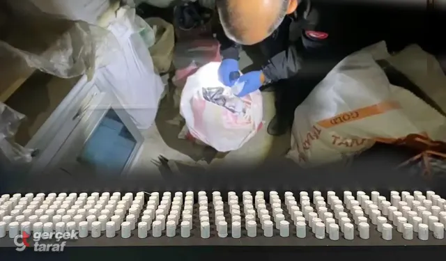 Çatı Katındaki Çuvallardan Uyuşturucu Çıktı
