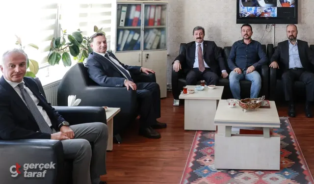 Samsun Valisi Orhan Tavlı'dan Denge Gazetesine Ziyaret