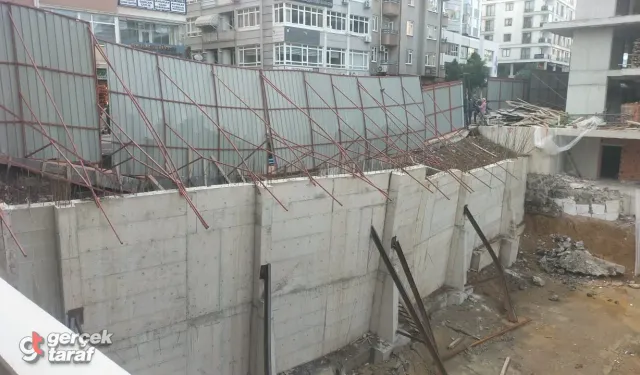 İstiklal Caddesinde İnşaat Çöktü, Yol Kaydı