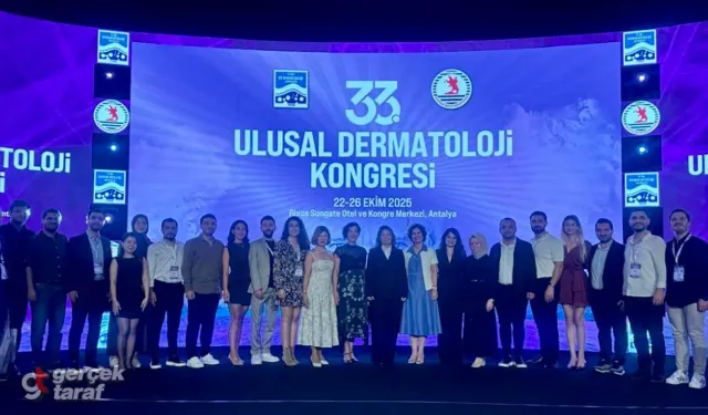 OMÜ Rektörü Fatma Aydın, Ulusal Dermatoloji Kongresi’nde Onursal Başkan Oldu
