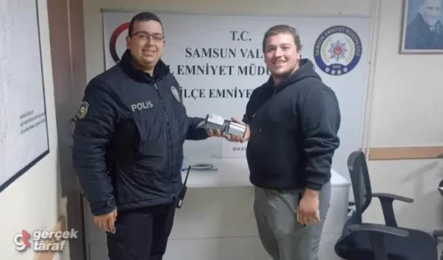 Samsun Havza Emniyeti Bulunan Cüzdanı Sahibine Teslim Etti