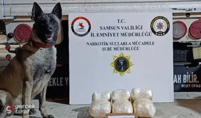 Ev eşyaları arasında gizlediler, Şila buldu: Samsun’da dev uyuşturucu operasyonu