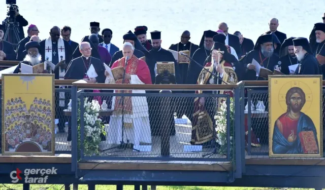 Papa 14. Leo'nun SIR PERDELİ ZİYARETİNDE ŞOK GİZEM! Ortodokslar Neden İstemedi? Logo Detayında TÜRKİYE'YE GÖNDERME