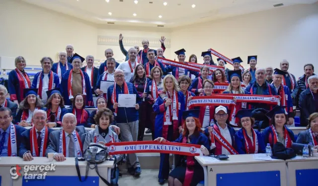 OMÜ Tıp Fakültesi Mezunları 35 Yıl Sonra Aynı Çatıda Buluştu