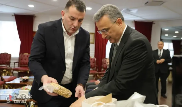 Başkan İhsan Kurnaz, Başkan Harun Kalıntaş’ı Ağırladı