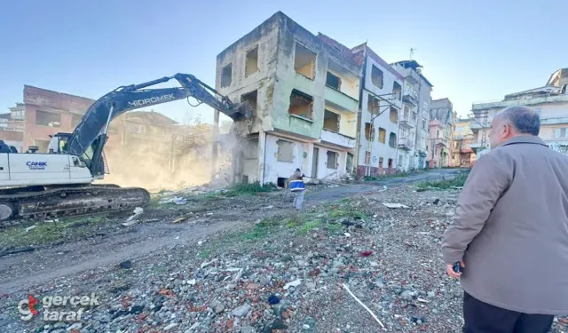 Samsun Canik’te 741 Riskli Bina Bir Bir Yıkılıyor