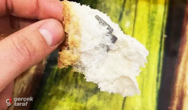 Faciadan Dönüldü: Fırından Alınan Ekmeğin İçinden Jilet Çıktı