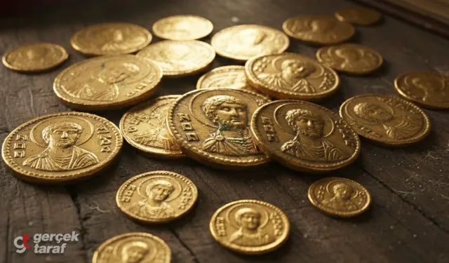 Çiftçinin Pulluğu Tarihe Takıldı: Zeytin Bahçesinde Bin Yıllık Bizans Altınları Bulundu!