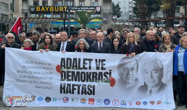 CHP'den Samsun’da Uğur Mumcu ve Muammer Aksoy için anlamlı buluşma