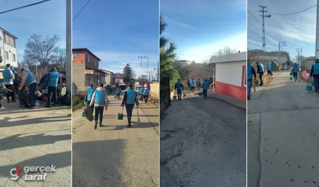 İlkadım'da Sıra Dışı Ordu! 50 Kişilik Ekip Sokakları Pırıl Pırıl Yapıyor