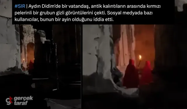 Didim'deki "Kırmızı Pelerinli Ayin" Videosu Gerçek mi?