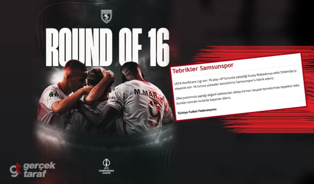 Samsunspor'dan Türk futboluna gurur: TFF teşekkür etti, gözler kura çekiminde