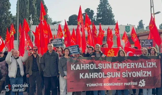 İncirlik Önünde İran’a Destek Eylemi: "Emperyalizme Boyun Eğmeyeceğiz"