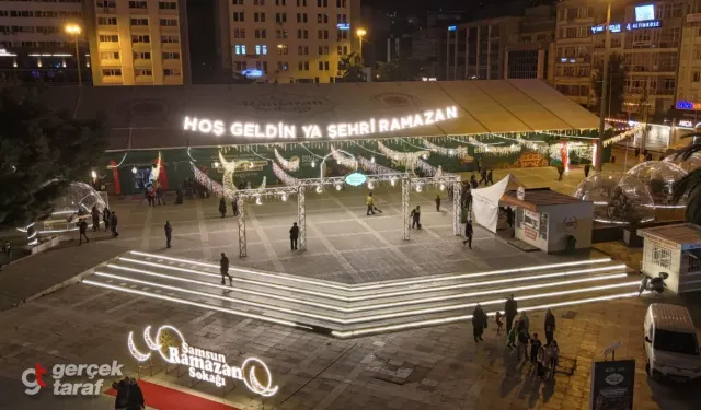 Samsun'da Ramazan Sokağı Kapandı, Bayram Sokağı Açılıyor!