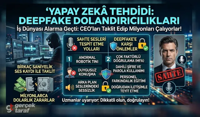 Sesiniz artık sizin değil! Yapay zekâ ile klonlanan seslerle milyonluk vurgun